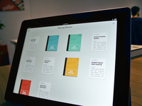 Meeting Minutes iPad Home