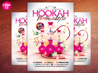 Hookah Lounge PSD Flyer