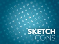 Sketch icon set by Pausrr