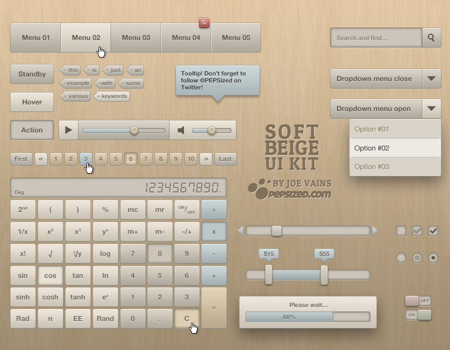 Soft_beige_ui_kit