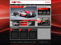 Web design for online gaming Fantazy Leage
