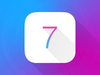 iOS 7 Flat Design 