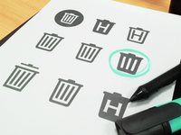 Bucket Icon process