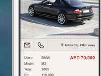 Mobile First - Detailed Page View