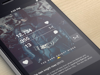 Movie rating screen