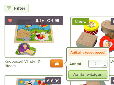 Aantalwijzigen