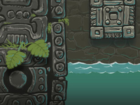 Ancient ruins ambient testing
