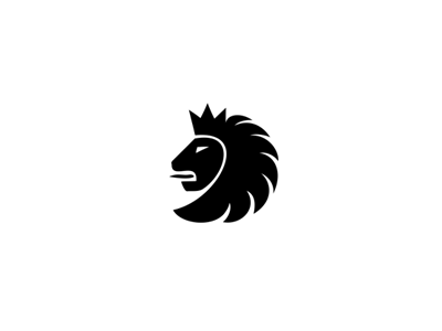 Logo Design Lion on Dribbble   Lion   Crown By Communication Agency