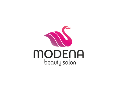 Logo Design  Beauty Salon on Dribbble   Modena Beauty Salon By Communication Agency
