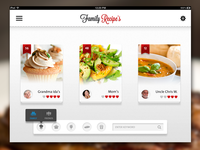 Recipe App - iPad