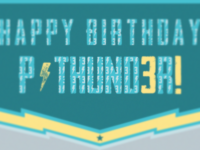 PThunder turns 3