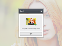 Share Successful Dialog