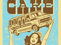 CAKE Concert Poster