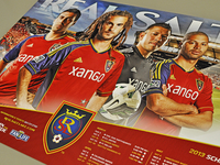 2013 Real Salt Lake Schedule Poster