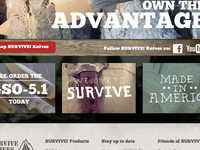 SURVIVE! Knives home