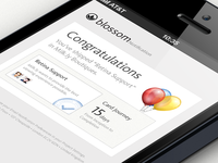 Blossom Email Notification