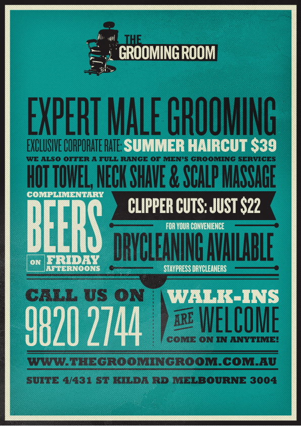 Groomingflyermale