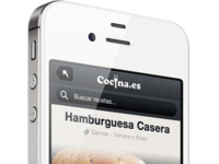 Cocina.es mobile layout