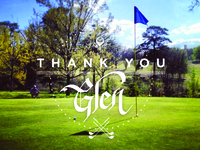 Glen Thank You Card