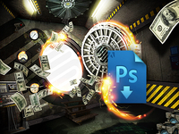 Squarespace Vault PSD by ilan Dray :D
