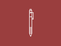 red pen
