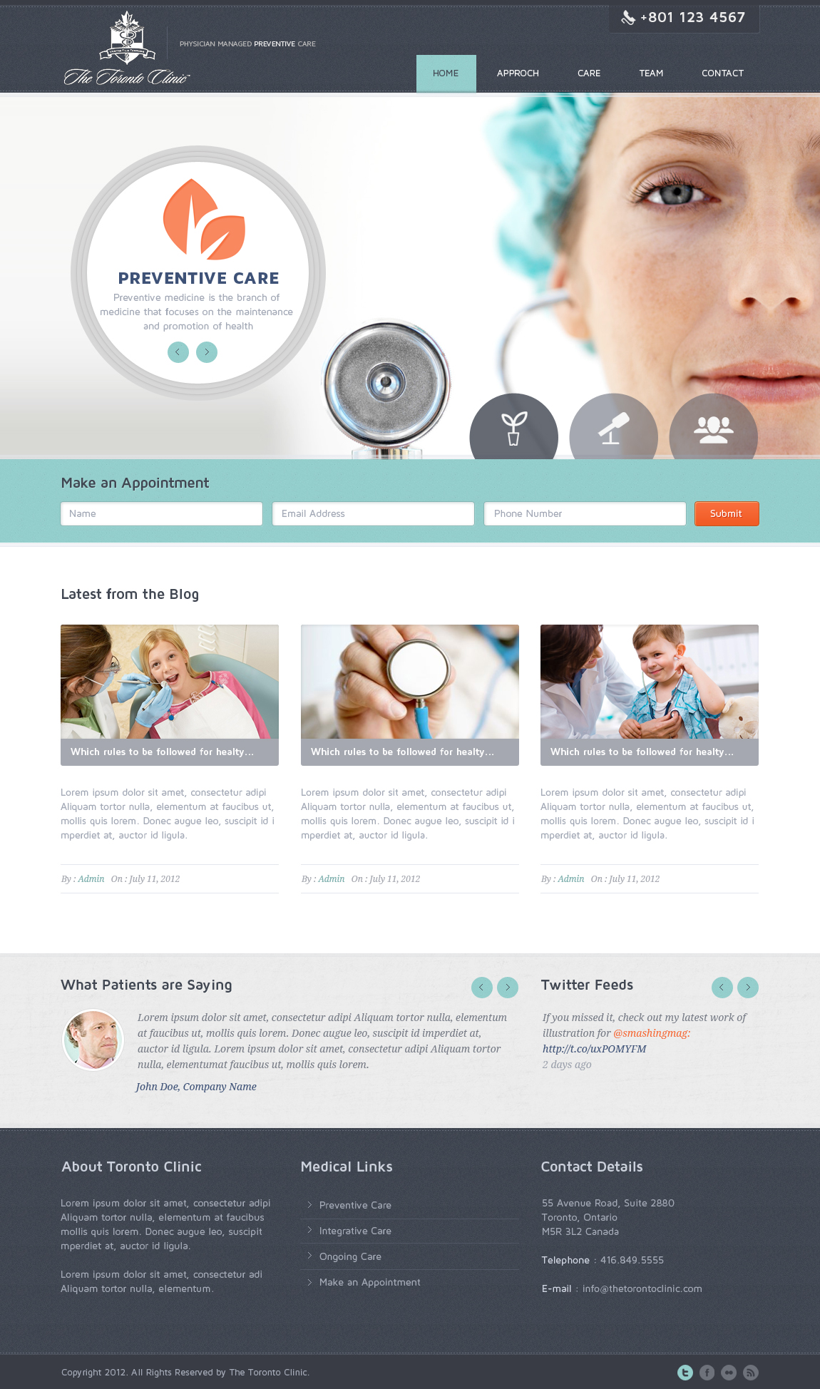 Pharma-homepage