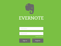 Redesign - Evernote