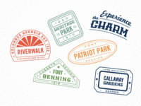 Columbus "Passport" stamps {GIF}
