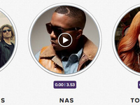 Lineup playing at the festival