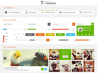 Metro Type Clean UI KIT