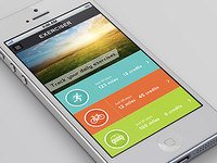 Flat iOS App