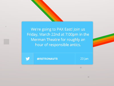 Twitter-widget