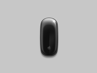 Black Apple Mouse