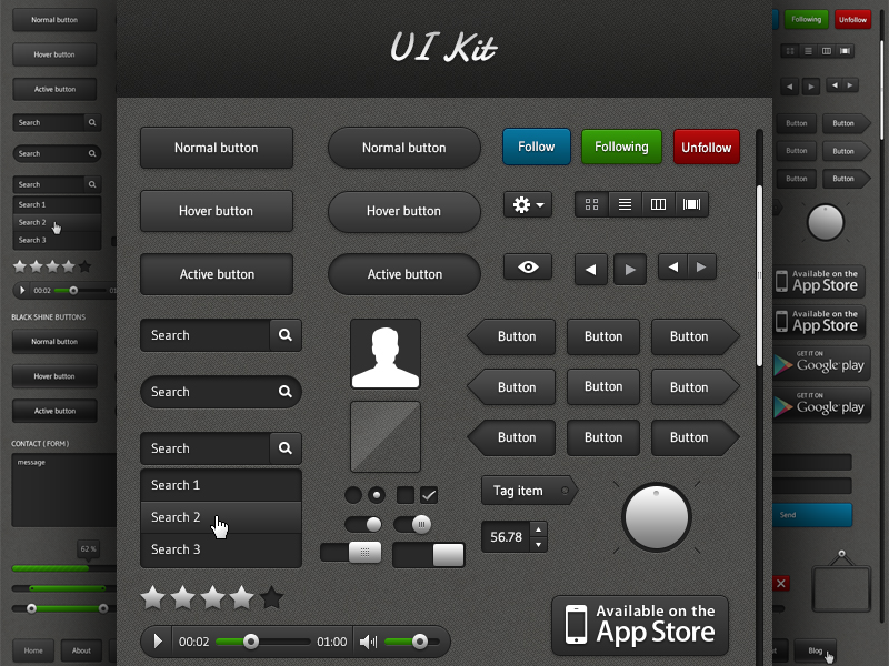 Dark___shiny_ui_kit-s