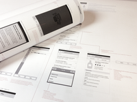 Bourbon Trail App Wireframe