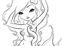 Mermaid Preliminary Sketch
