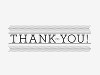 Thank You Stamp WIP