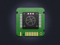 Dribbble Chip