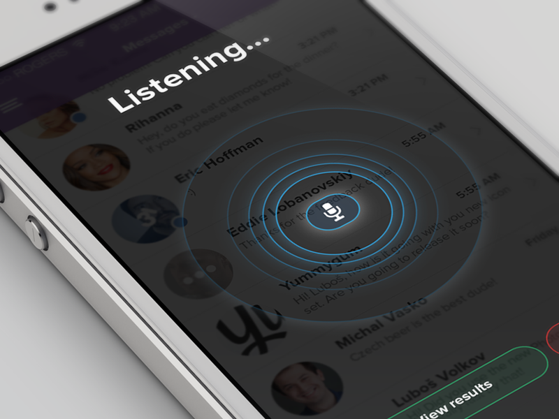 Voice search (iOS7)