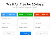Pricing Page