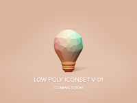 Low-Poly Icon Set 