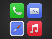 iOS7 Icons Redone :(