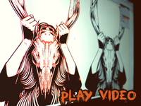 Video - Girl with Deer Skull Illustration