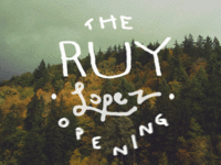 Ruy Lopez Opening
