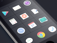 Flat icons of SmartisanOS (jff)
