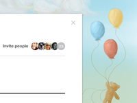 WhitePage Invite People