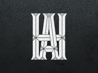 AH monogram
