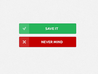 Buttons, work in progress
