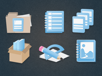 Iconset Blue