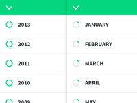 Bmm - Year and month icons